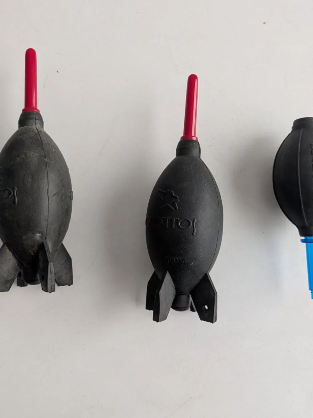 set of 3 PRO Rubber Rocket Air Blower Dusters for DSLR Came
